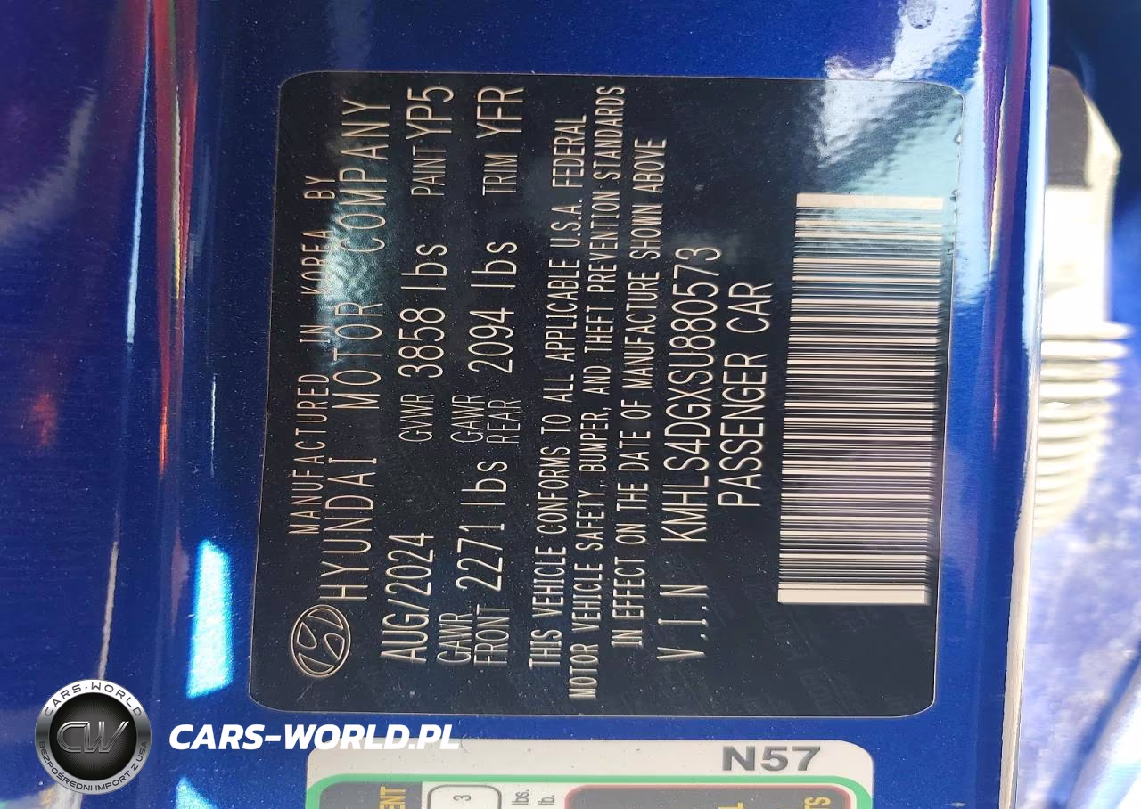 2025 Hyundai Elantra Sel Convenience VIN:KMHLS4DGXSU880573 - 13