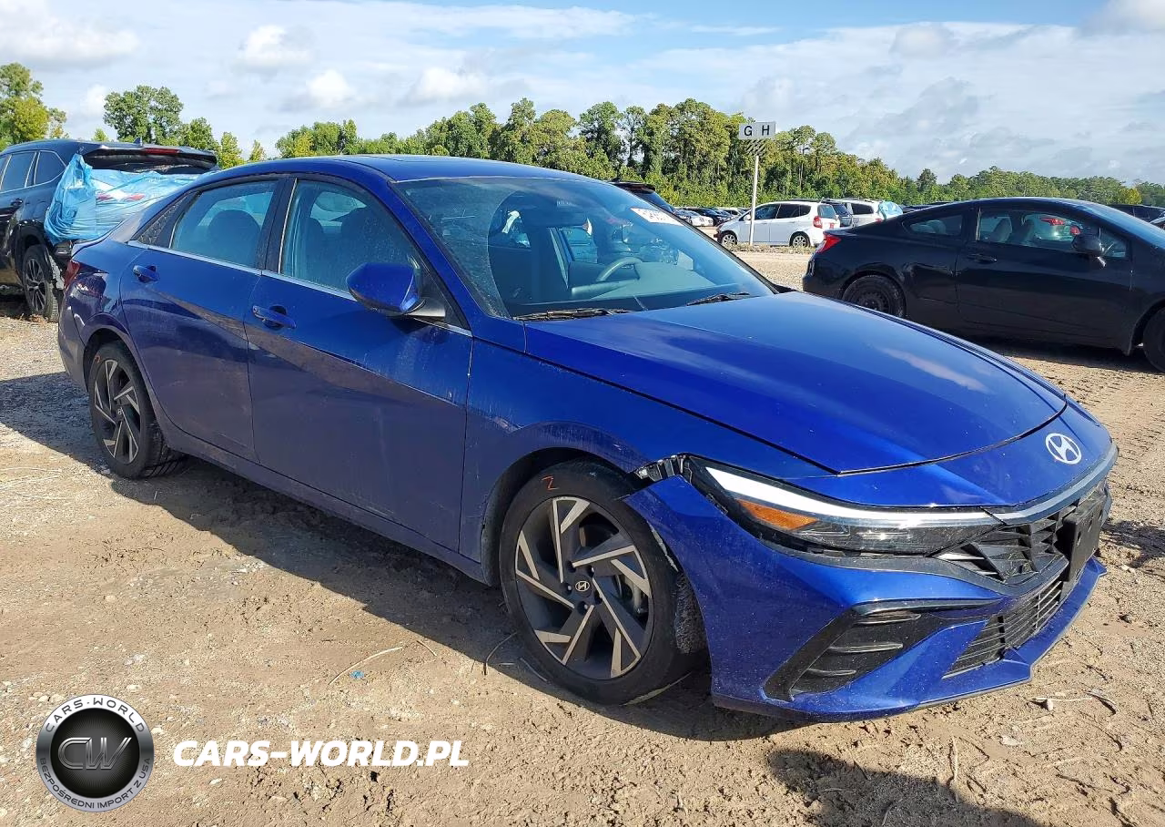 2025 Hyundai Elantra Sel Convenience VIN:KMHLS4DGXSU880573 - 4