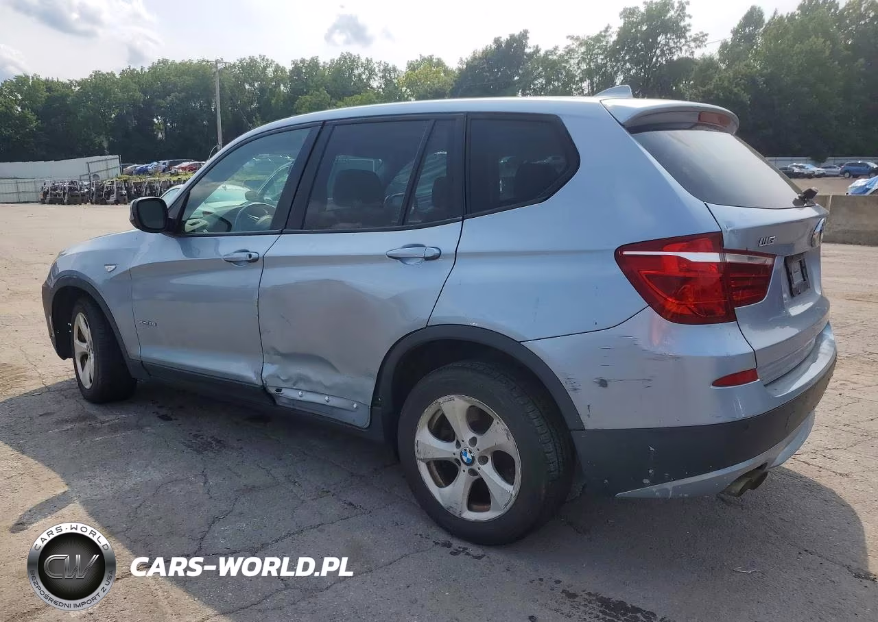 2012 BMW X3 xDrive28I VIN:5UXWX5C57CL721833 - 2