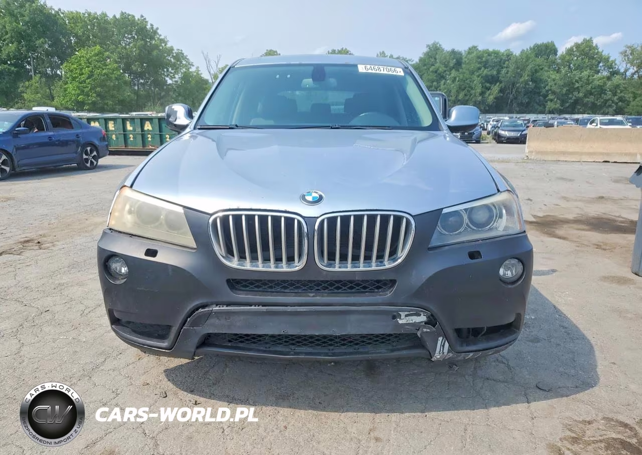 2012 BMW X3 xDrive28I VIN:5UXWX5C57CL721833 - 5