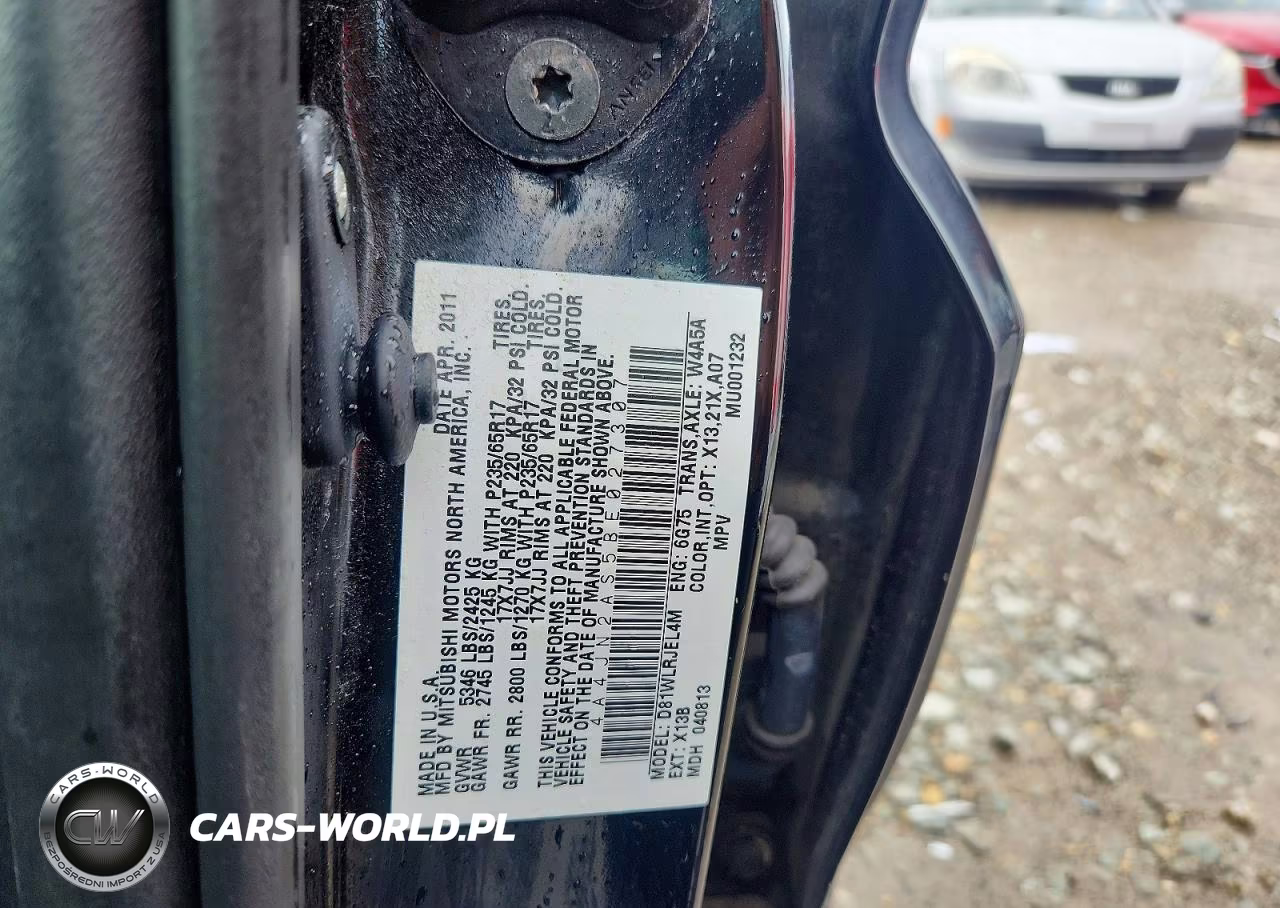 2011 Mitsubishi Endeavor Ls VIN:4A4JN2AS5BE027307 - 13