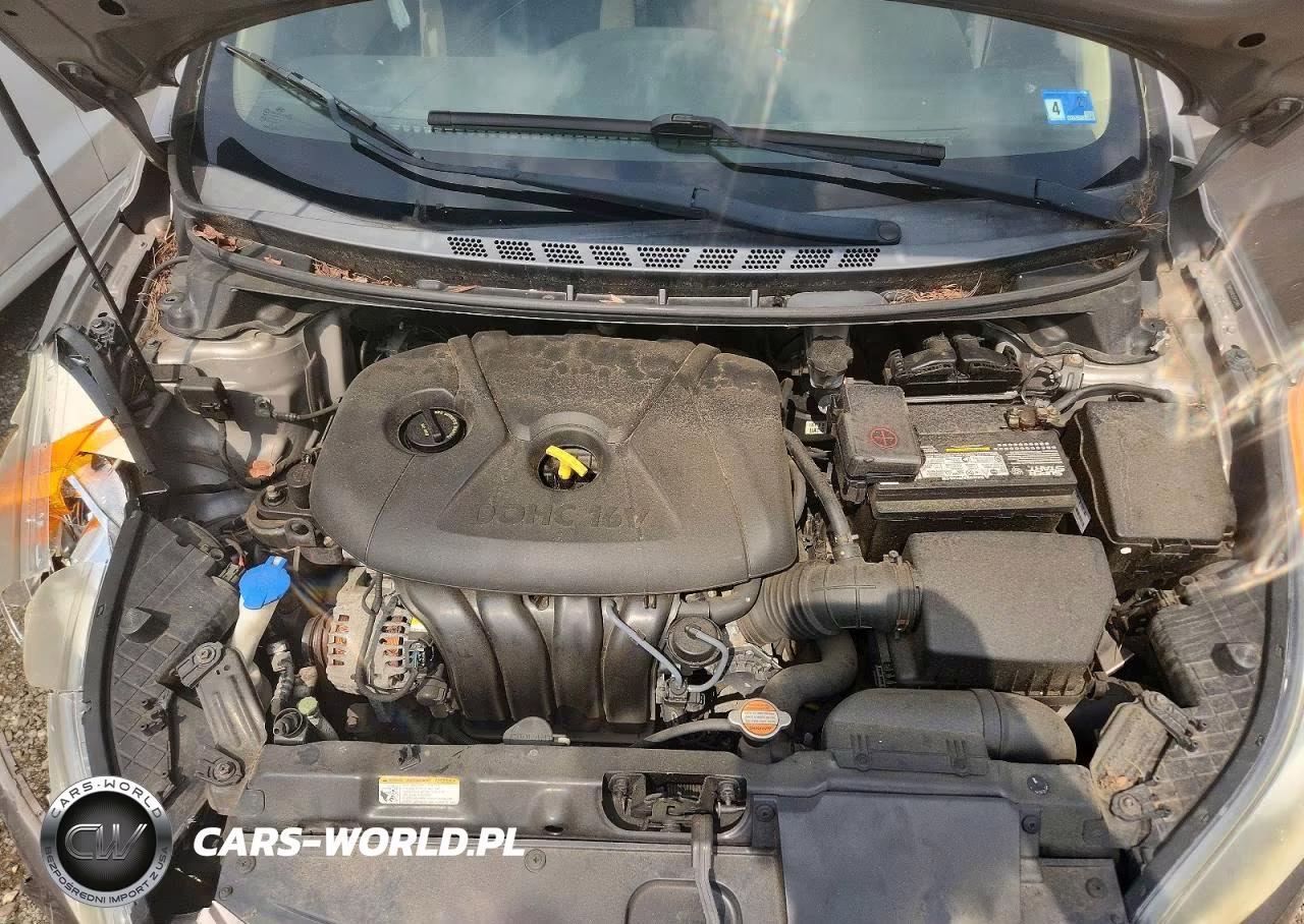 2012 Hyundai Elantra Gls VIN:5NPDH4AEXCH122447 - 11