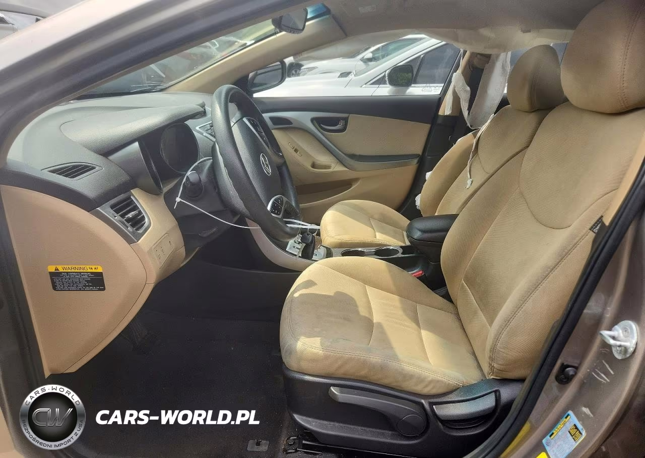 2012 Hyundai Elantra Gls VIN:5NPDH4AEXCH122447 - 7