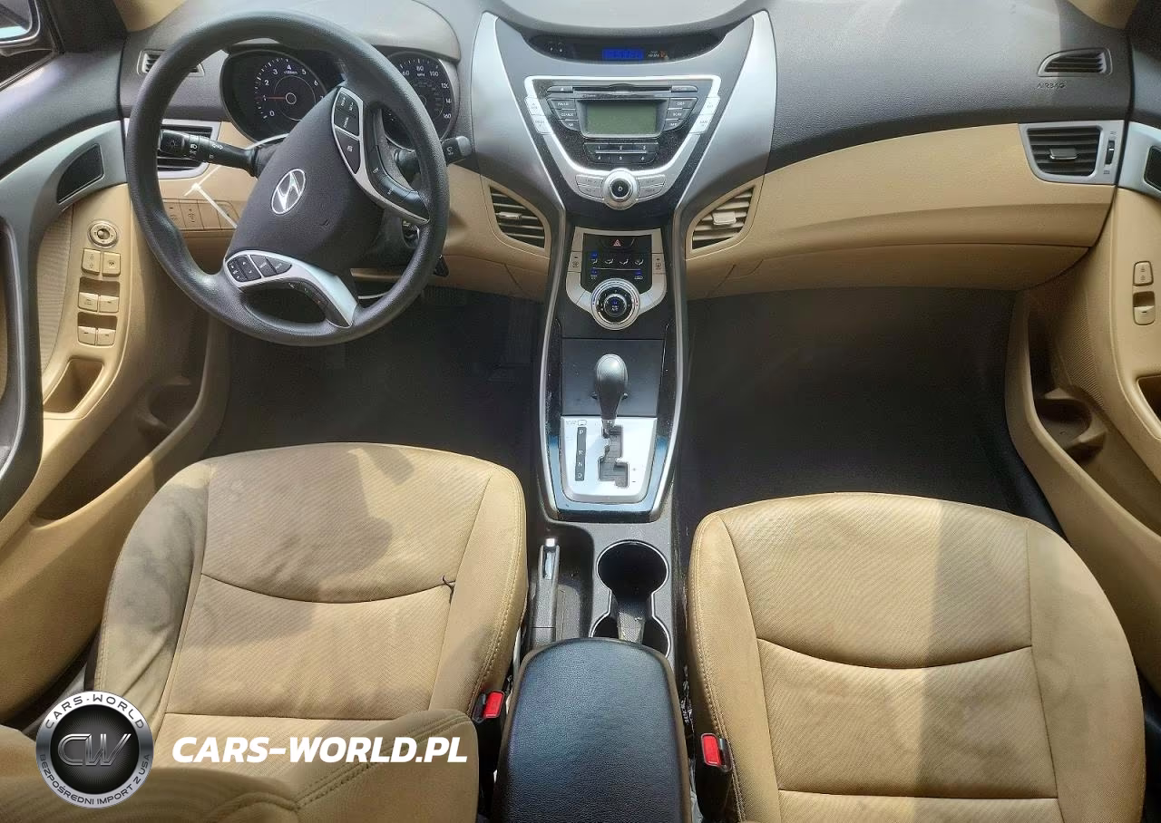 2012 Hyundai Elantra Gls VIN:5NPDH4AEXCH122447 - 8