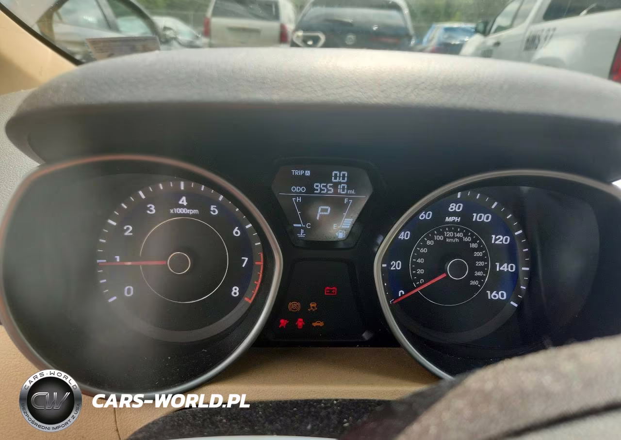 2012 Hyundai Elantra Gls VIN:5NPDH4AEXCH122447 - 9