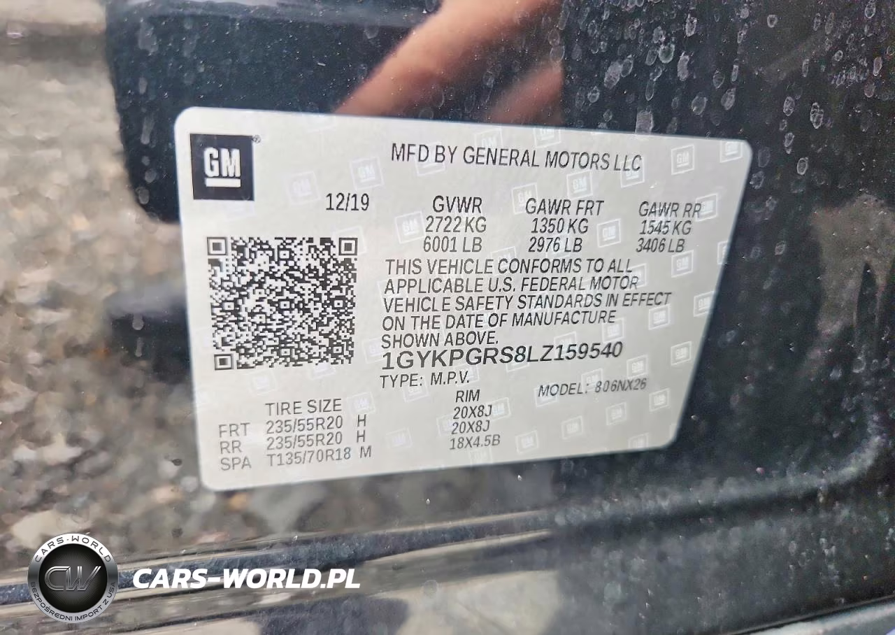 2020 Cadillac Xt6 Sport VIN:1GYKPGRS8LZ159540 - 13