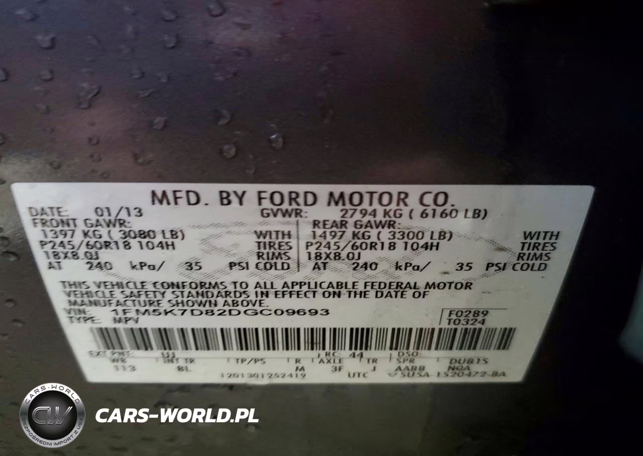 2013 Ford Explorer Xlt VIN:1FM5K7D82DGC09693 - 13