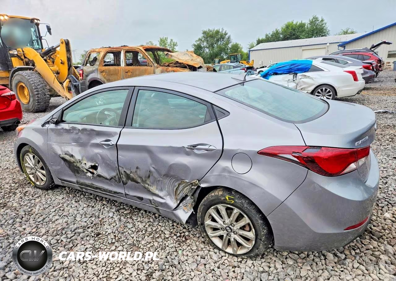 2014 Hyundai Elantra Se VIN:KMHDH4AE0EU128200 - 2