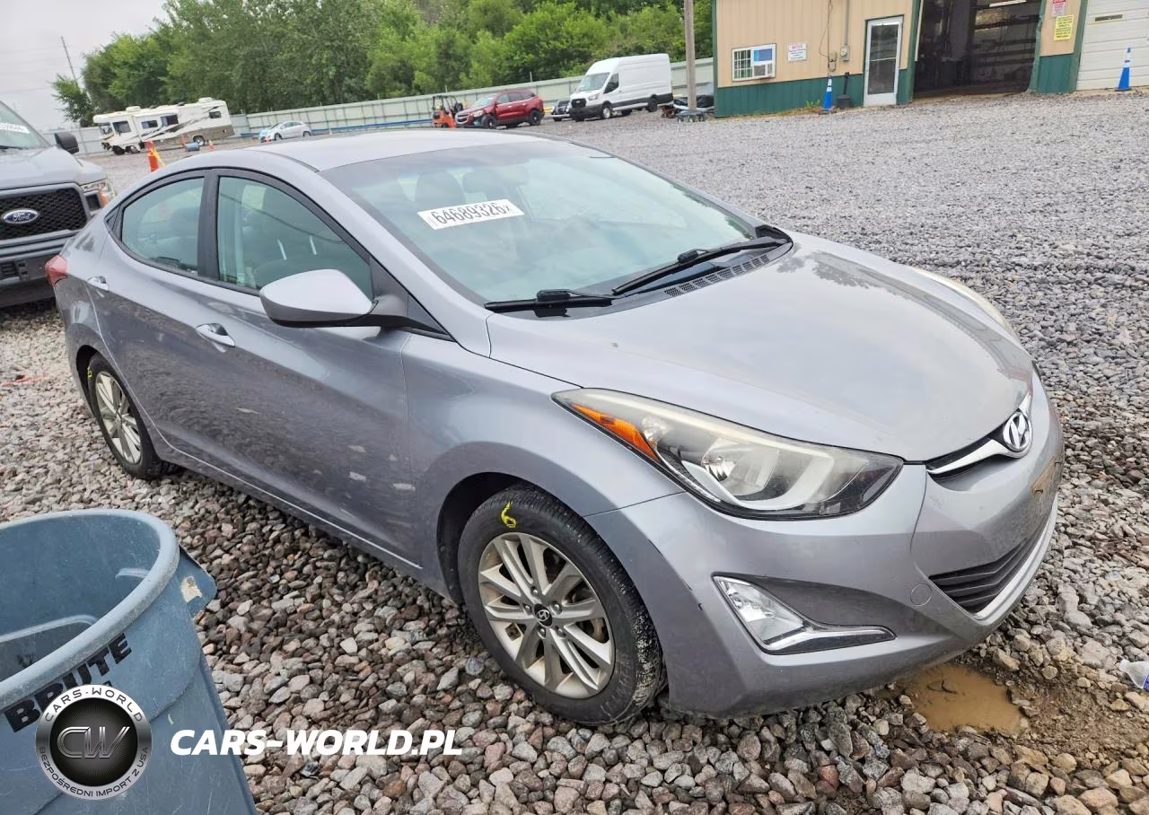 2014 Hyundai Elantra Se VIN:KMHDH4AE0EU128200 - 4