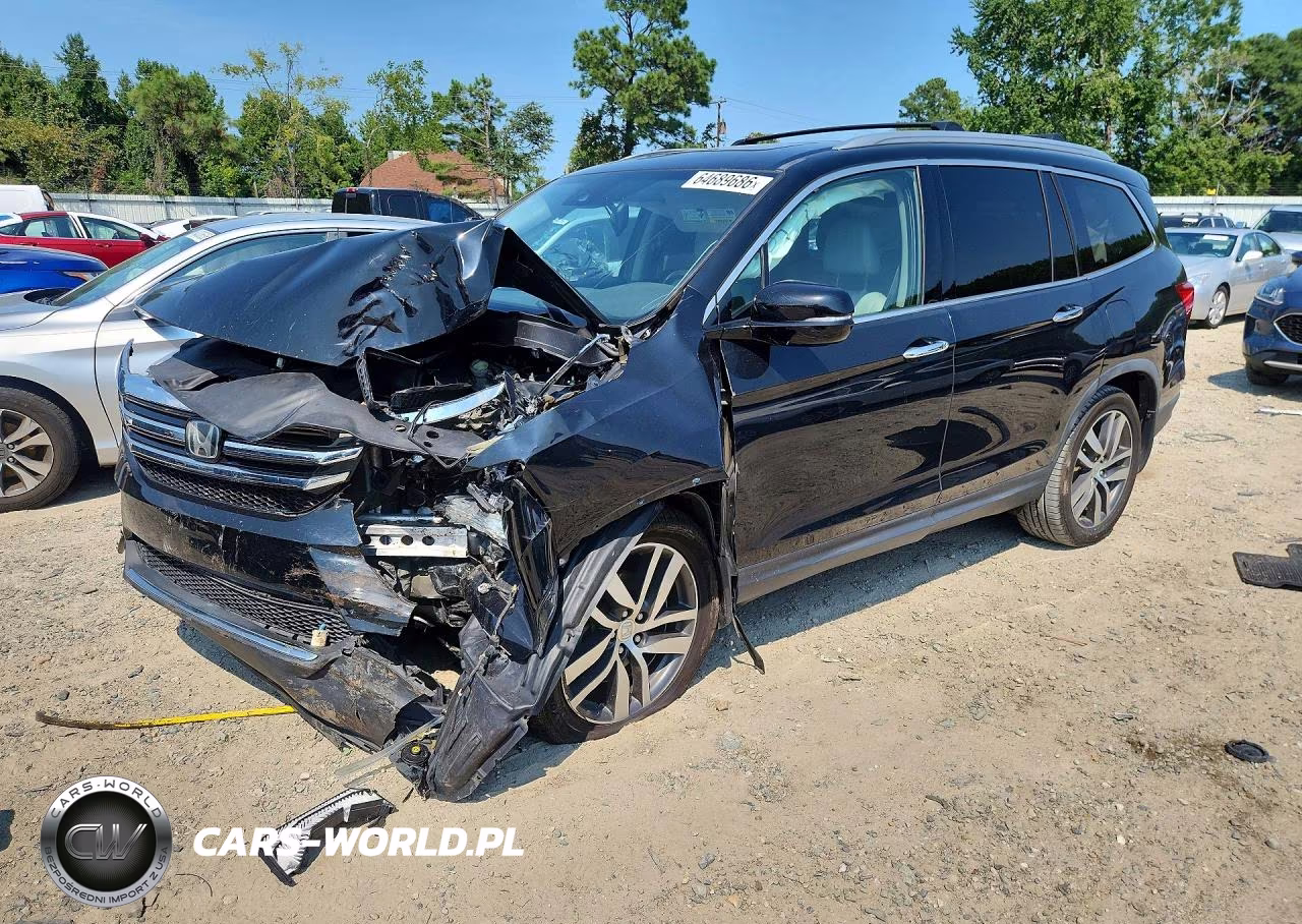 2016 Honda Pilot Touring VIN:5FNYF6H91GB012919 - 1