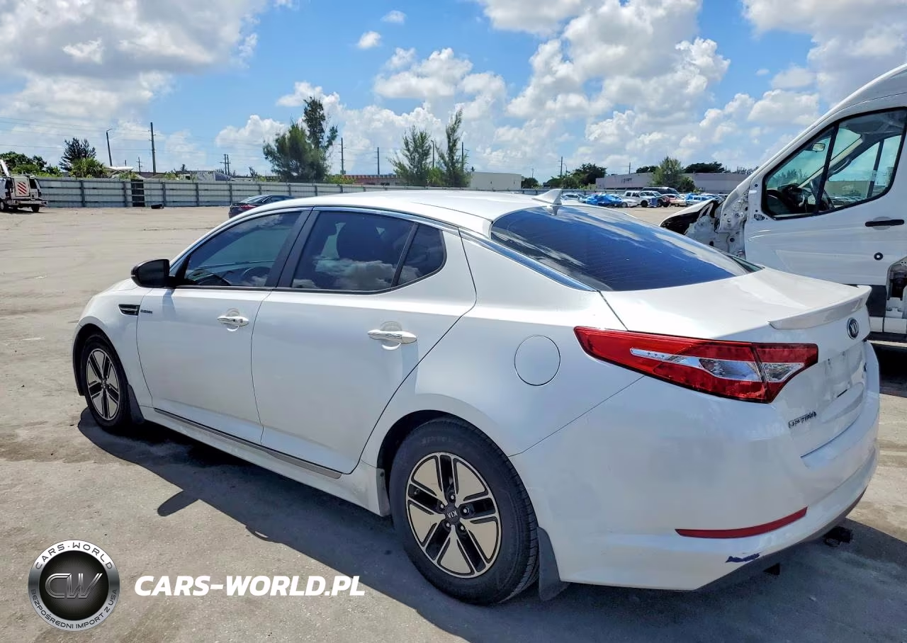 2013 Kia Optima Hybrid VIN:KNAGM4AD5D5057084 - 2