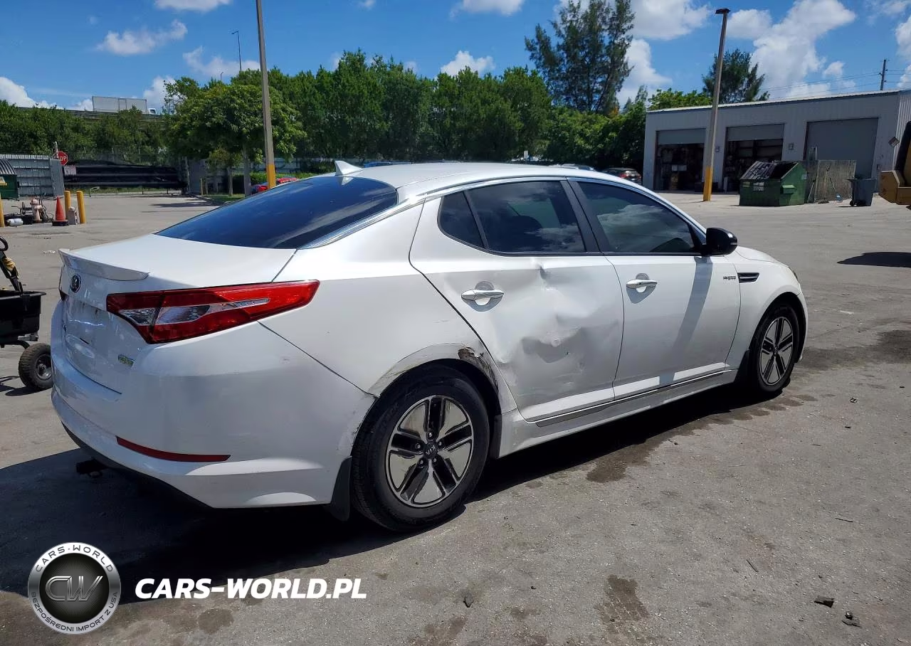 2013 Kia Optima Hybrid VIN:KNAGM4AD5D5057084 - 3