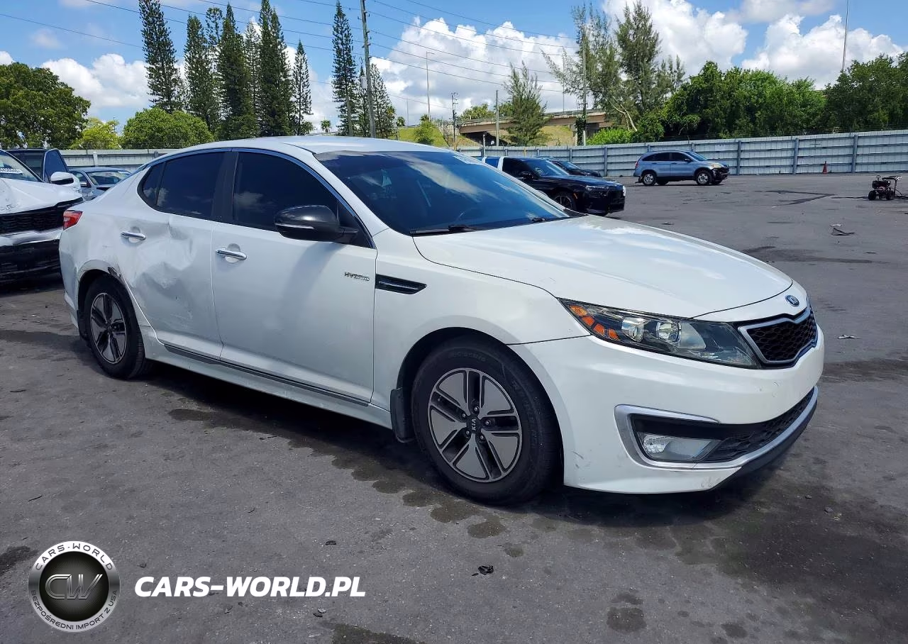 2013 Kia Optima Hybrid VIN:KNAGM4AD5D5057084 - 4