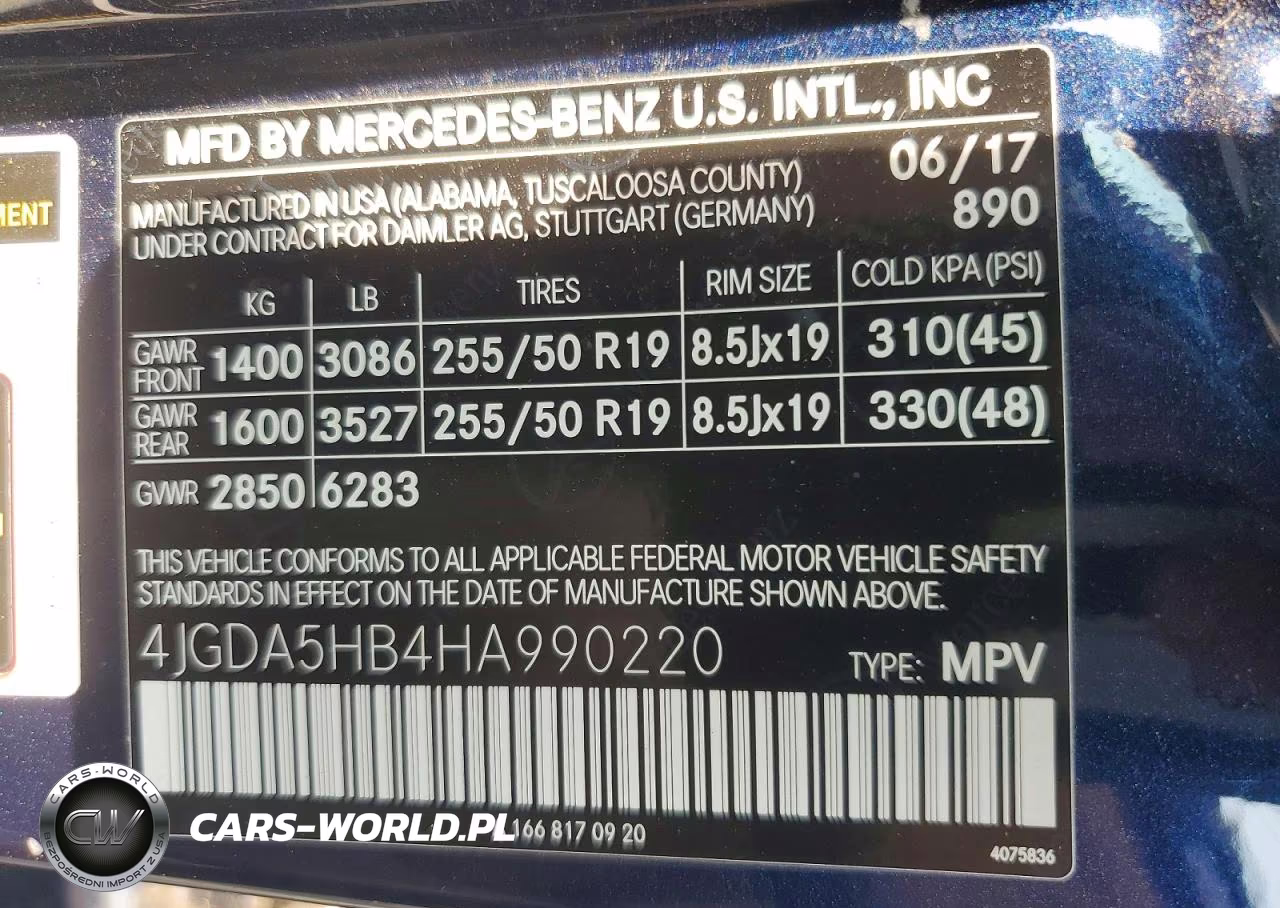 2017 Mercedes-Benz Gle 350 4Matic VIN:4JGDA5HB4HA990220 - 13