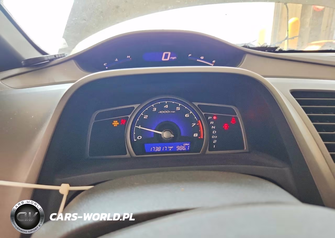 2008 Honda Civic Lx VIN:1HGFA16528L086651 - 9