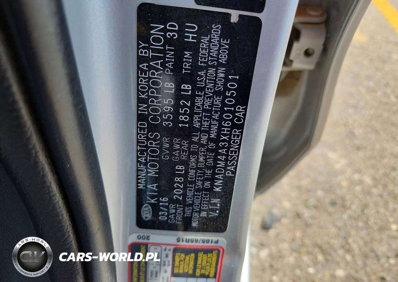 2017 Kia Rio Lx VIN:KNADM4A3XH6010501 - 12