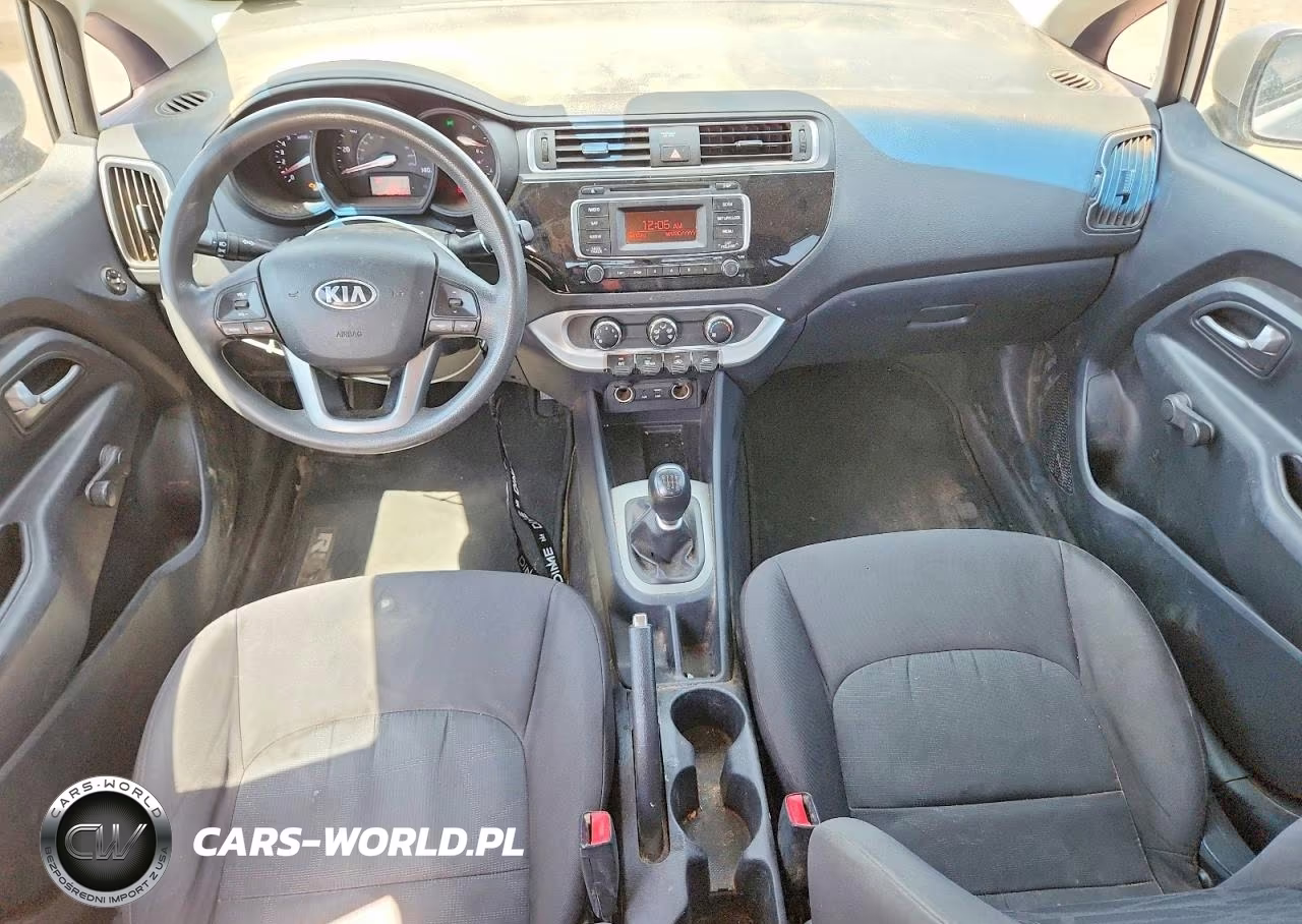 2017 Kia Rio Lx VIN:KNADM4A3XH6010501 - 8