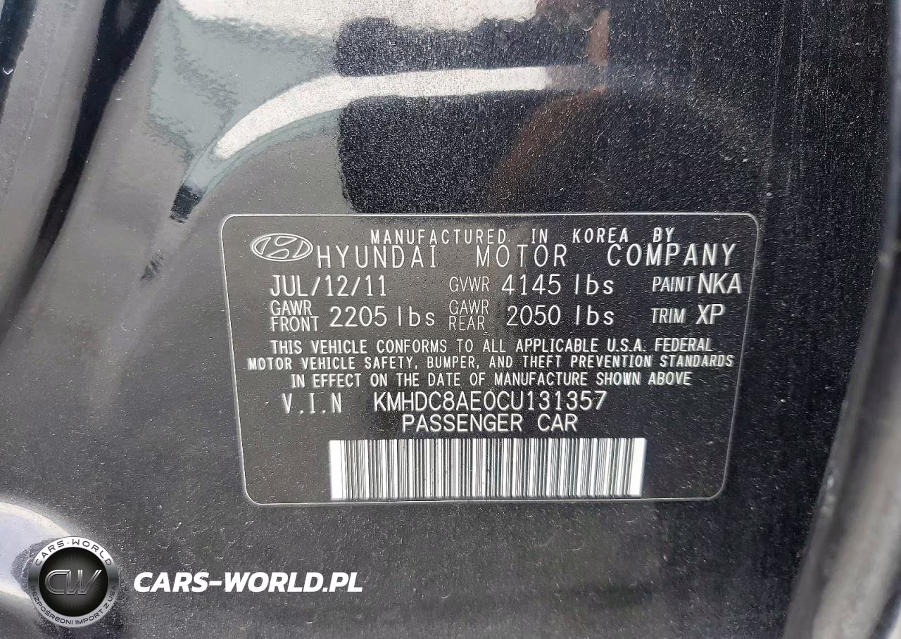 2012 Hyundai Elantra Touring Gls VIN:KMHDC8AE0CU131357 - 13