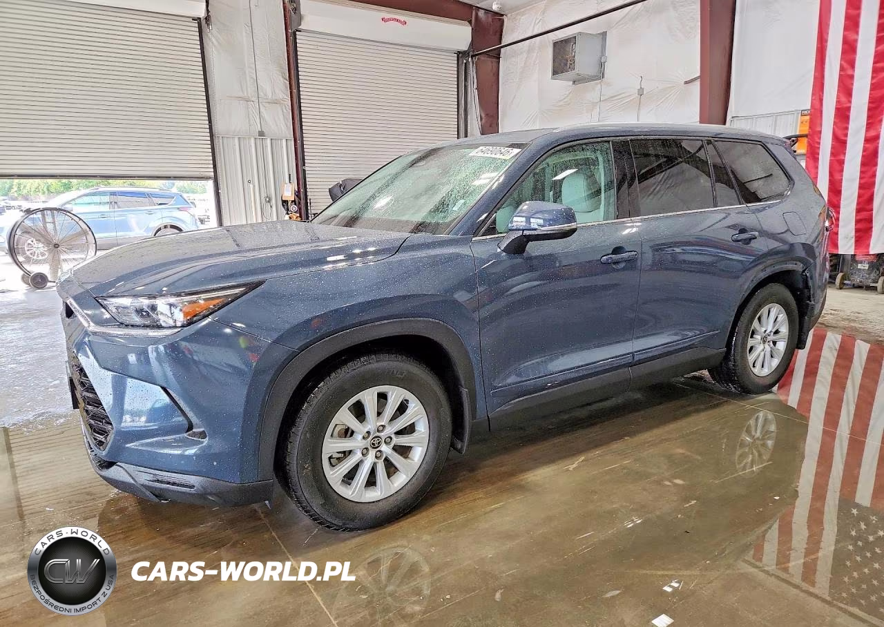 2024 Toyota Grand Highlander Xle VIN:5TDAAAB55RS040956 - 1