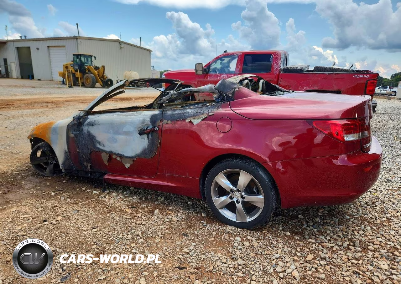 2010 Lexus Is 250C Base VIN:JTHFF2C20A2508460 - 2