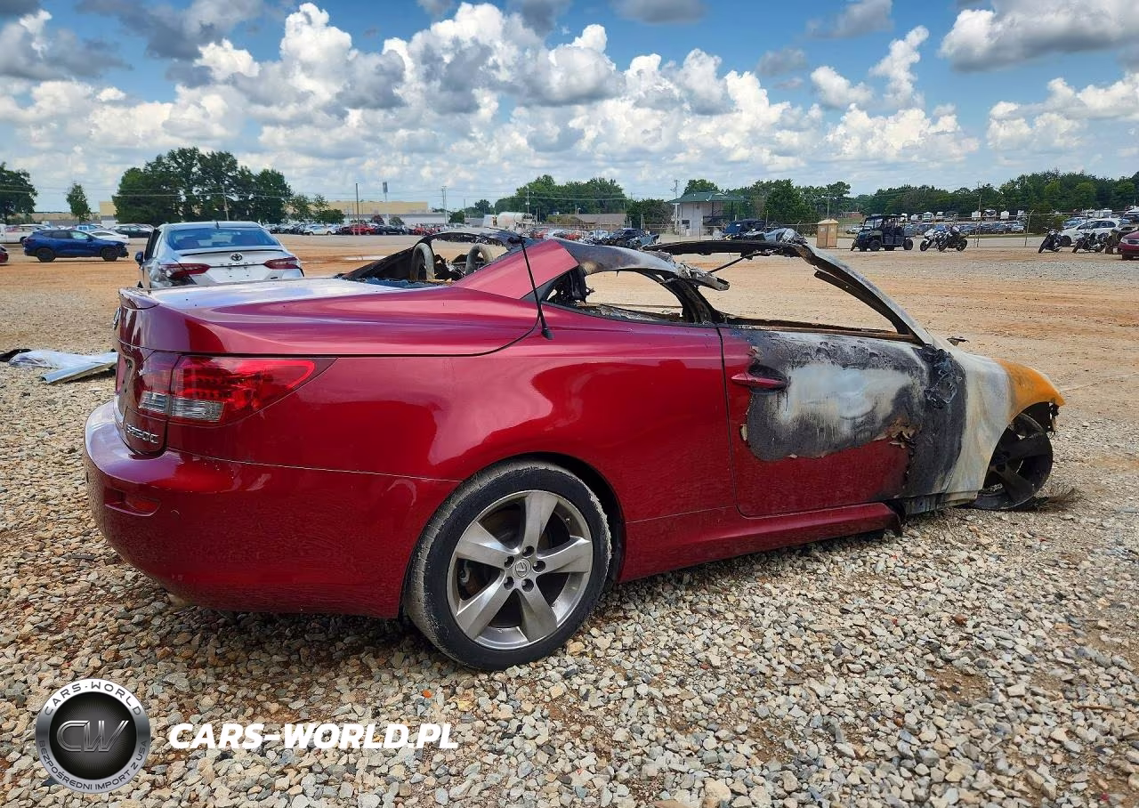 2010 Lexus Is 250C Base VIN:JTHFF2C20A2508460 - 3