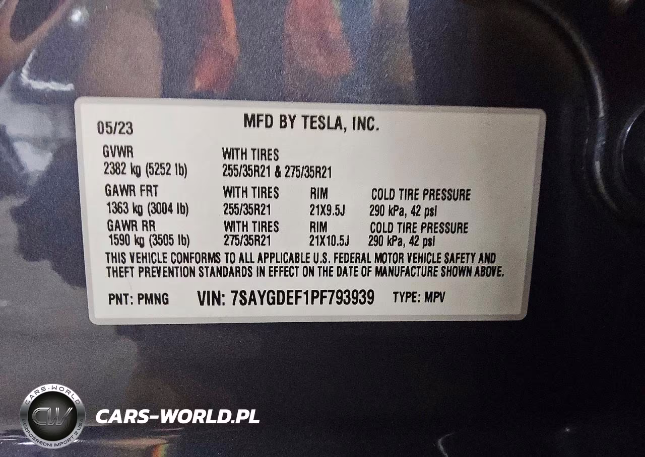 2023 Tesla Model Y VIN:7SAYGDEF1PF793939 - 12