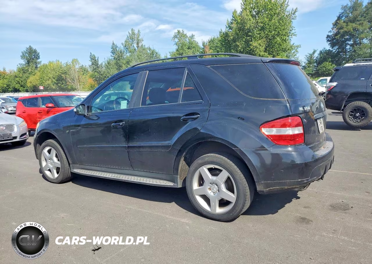 2007 Mercedes-Benz Ml 350 VIN:4JGBB86E97A258893 - 2