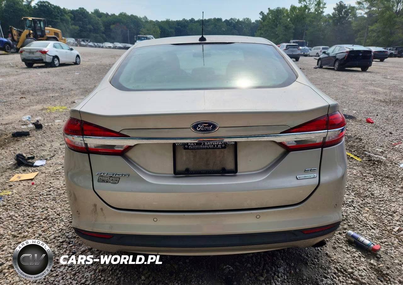 2017 Ford Fusion Se VIN:3FA6P0HD8HR289773 - 6