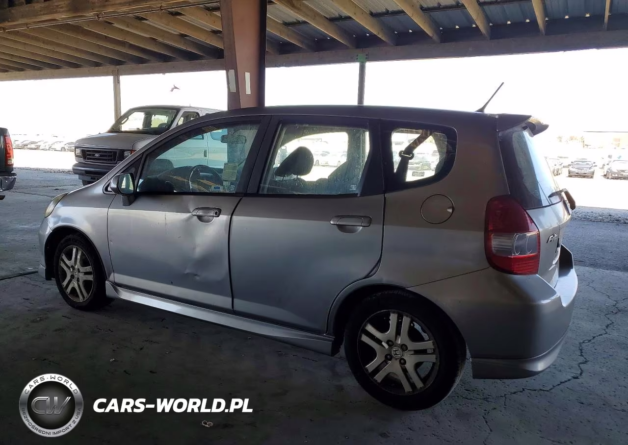 2007 Honda Fit VIN:JHMGD38687S034519 - 2