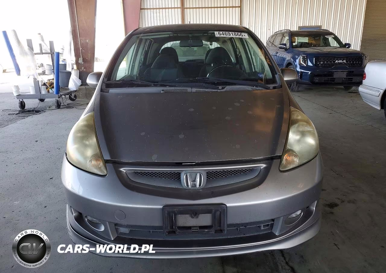 2007 Honda Fit VIN:JHMGD38687S034519 - 5