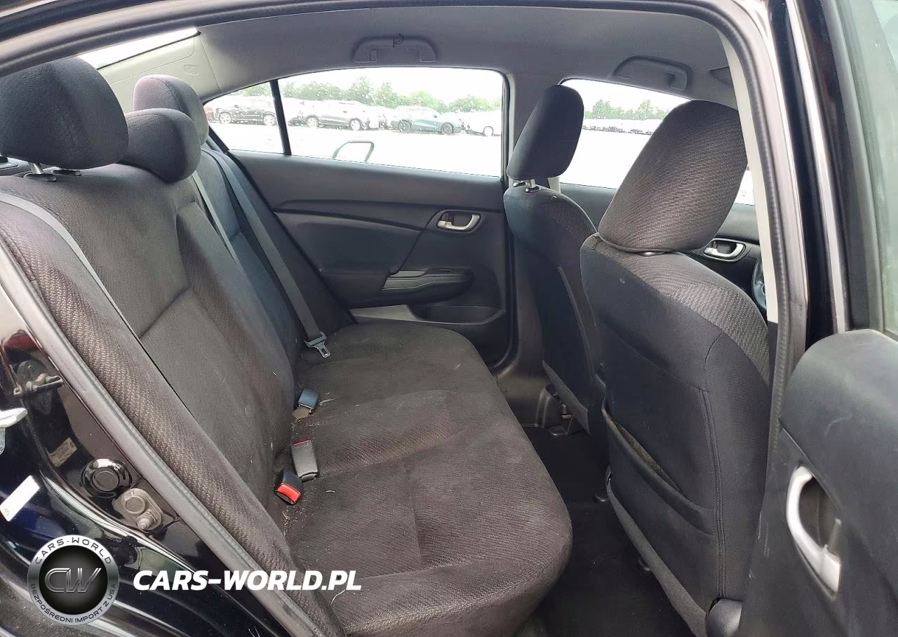 2013 Honda Civic Lx VIN:2HGFB2F58DH521554 - 10
