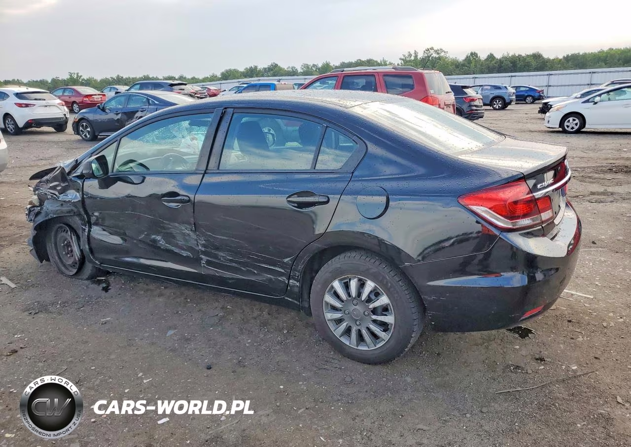 2013 Honda Civic Lx VIN:2HGFB2F58DH521554 - 2
