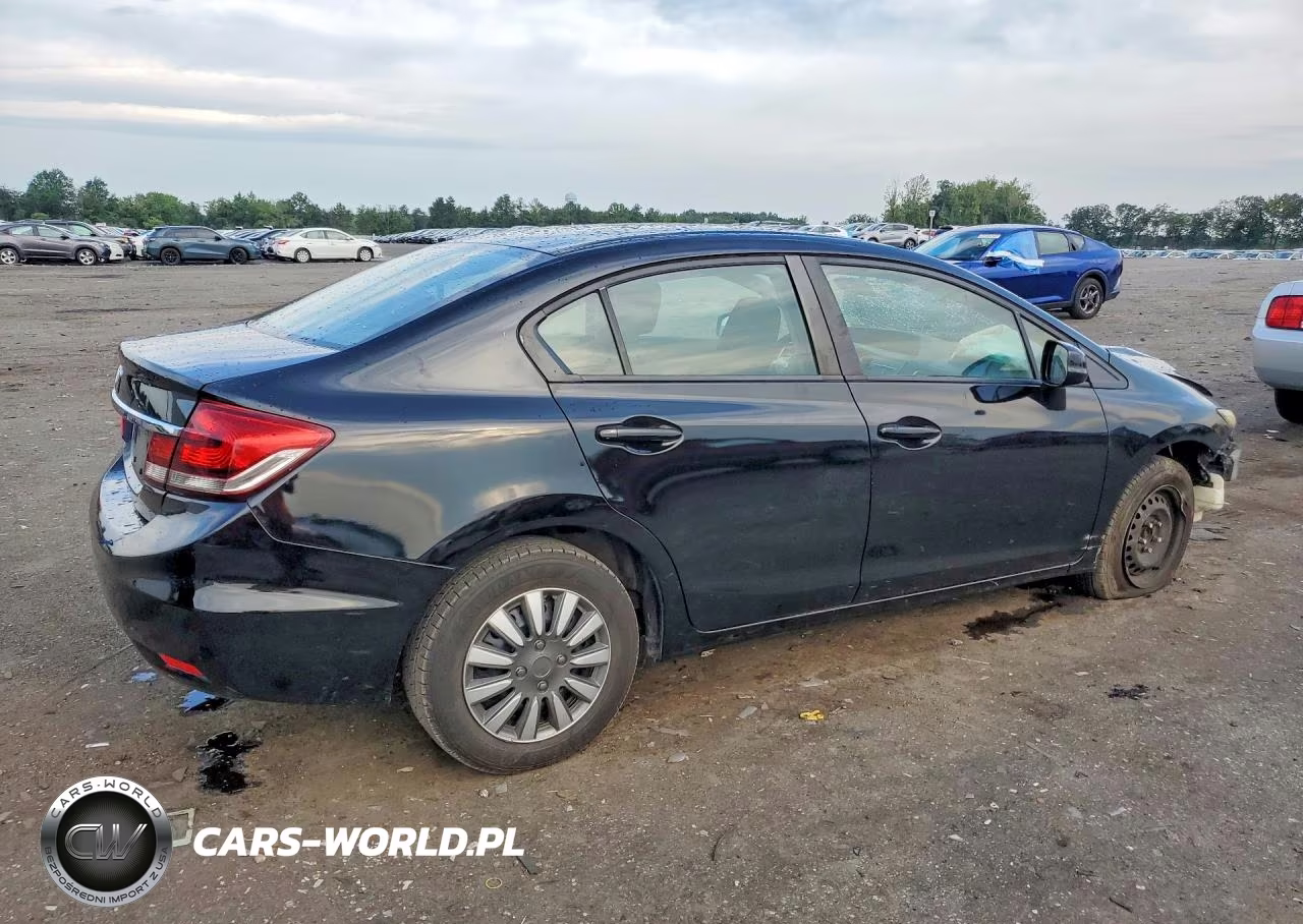 2013 Honda Civic Lx VIN:2HGFB2F58DH521554 - 3