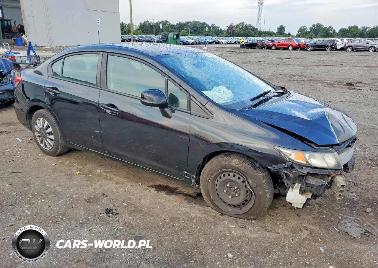 2013 Honda Civic Lx VIN:2HGFB2F58DH521554 - 4