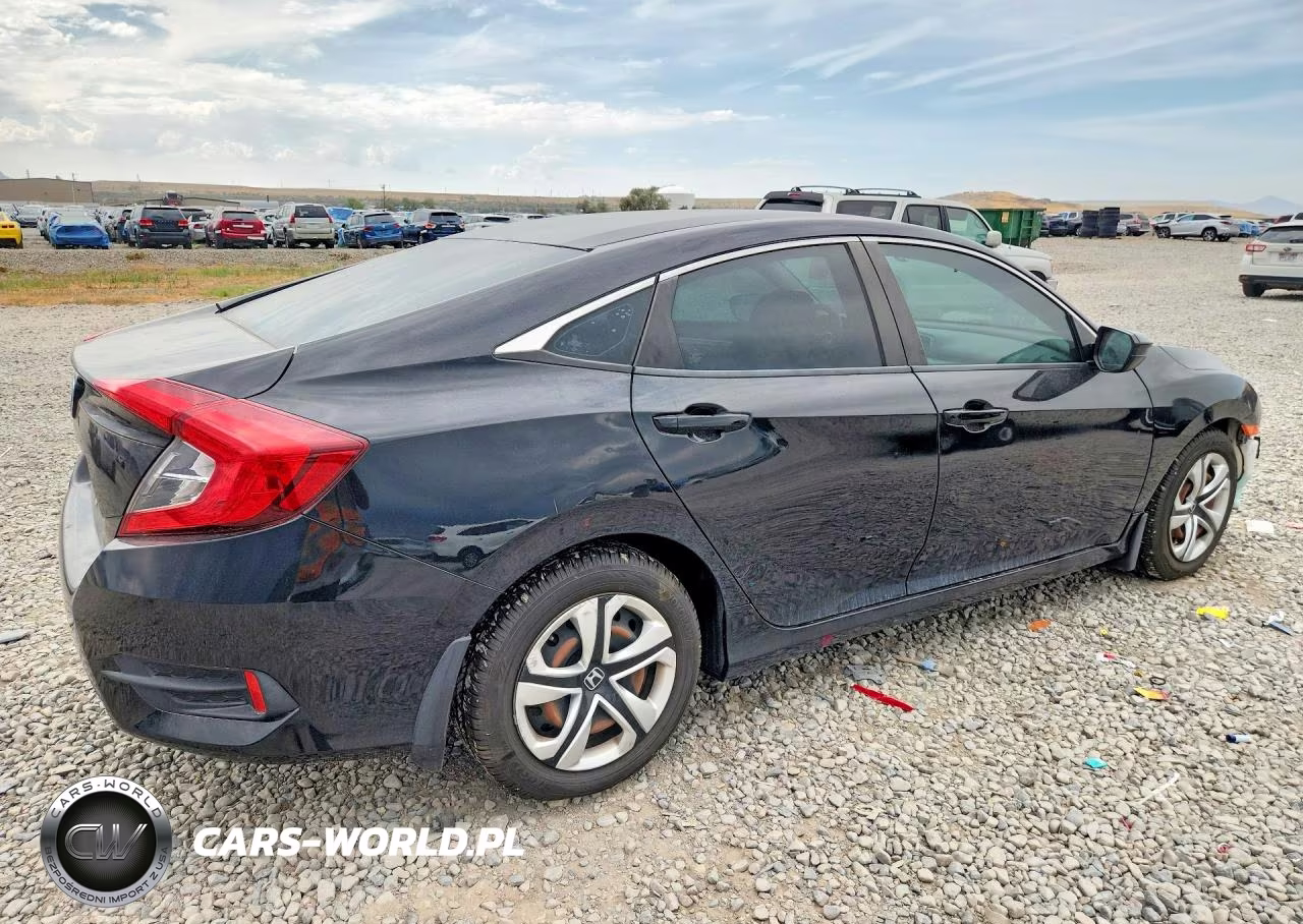 2018 Honda Civic Lx VIN:19XFC2F51JE029953 - 3