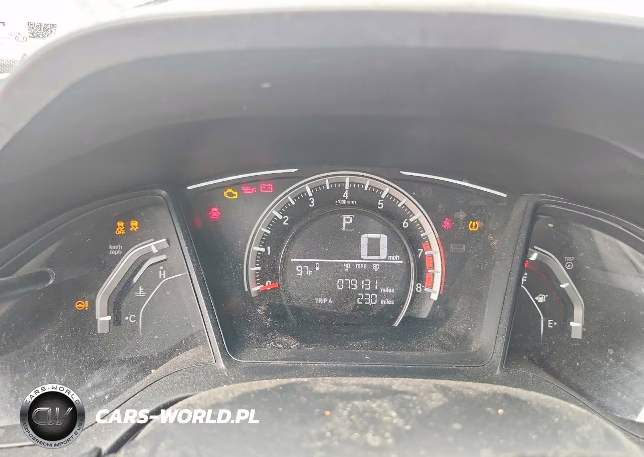 2018 Honda Civic Lx VIN:19XFC2F51JE029953 - 9