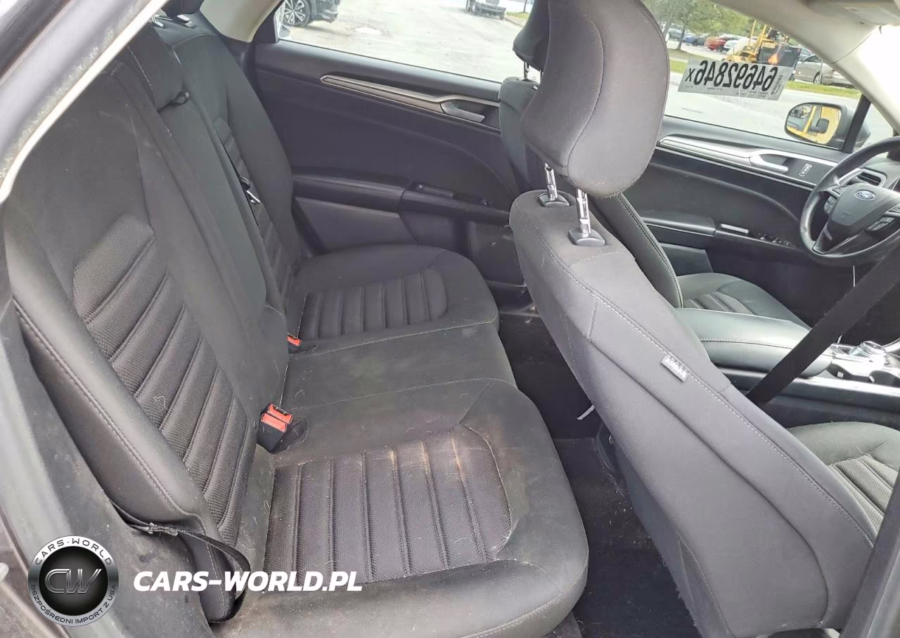 2017 Ford Fusion Se VIN:3FA6P0HD4HR348267 - 10