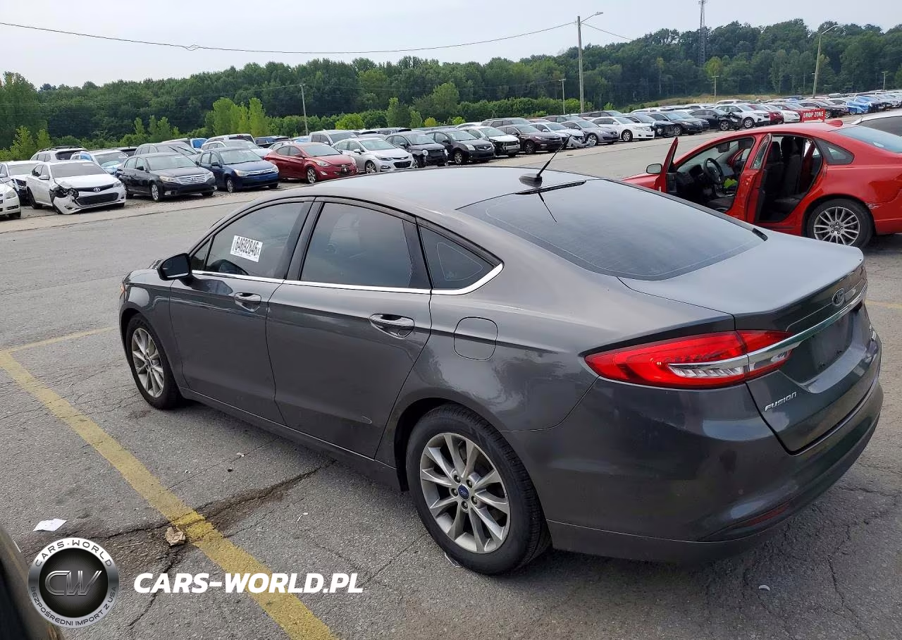 2017 Ford Fusion Se VIN:3FA6P0HD4HR348267 - 2