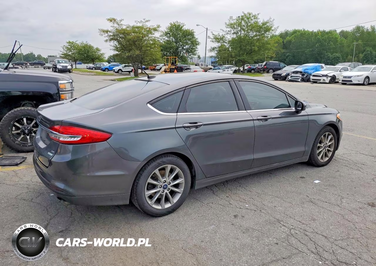 2017 Ford Fusion Se VIN:3FA6P0HD4HR348267 - 3