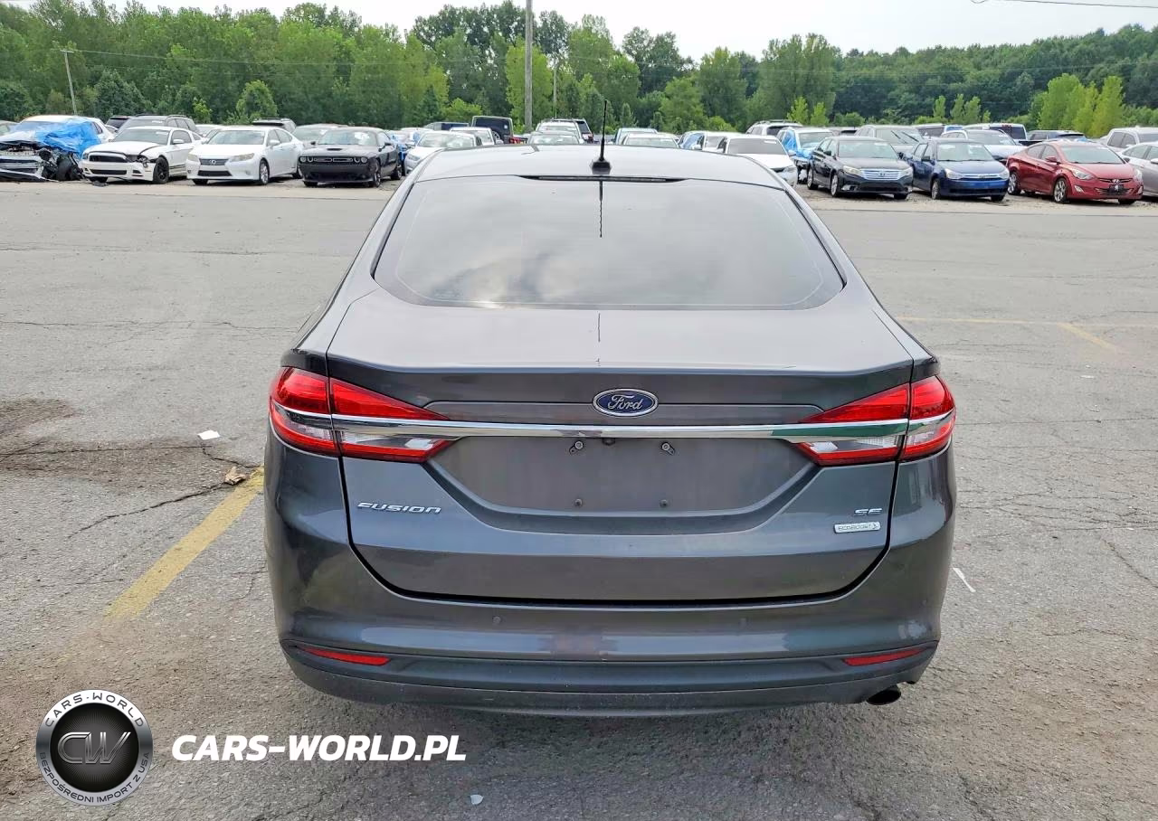 2017 Ford Fusion Se VIN:3FA6P0HD4HR348267 - 6