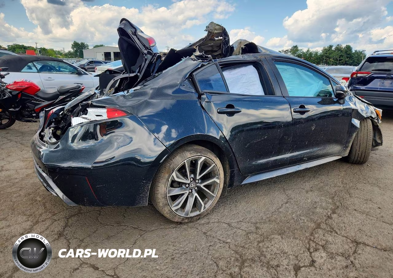 2020 Toyota Corolla Se VIN:5YFS4RCE3LP032489 - 3