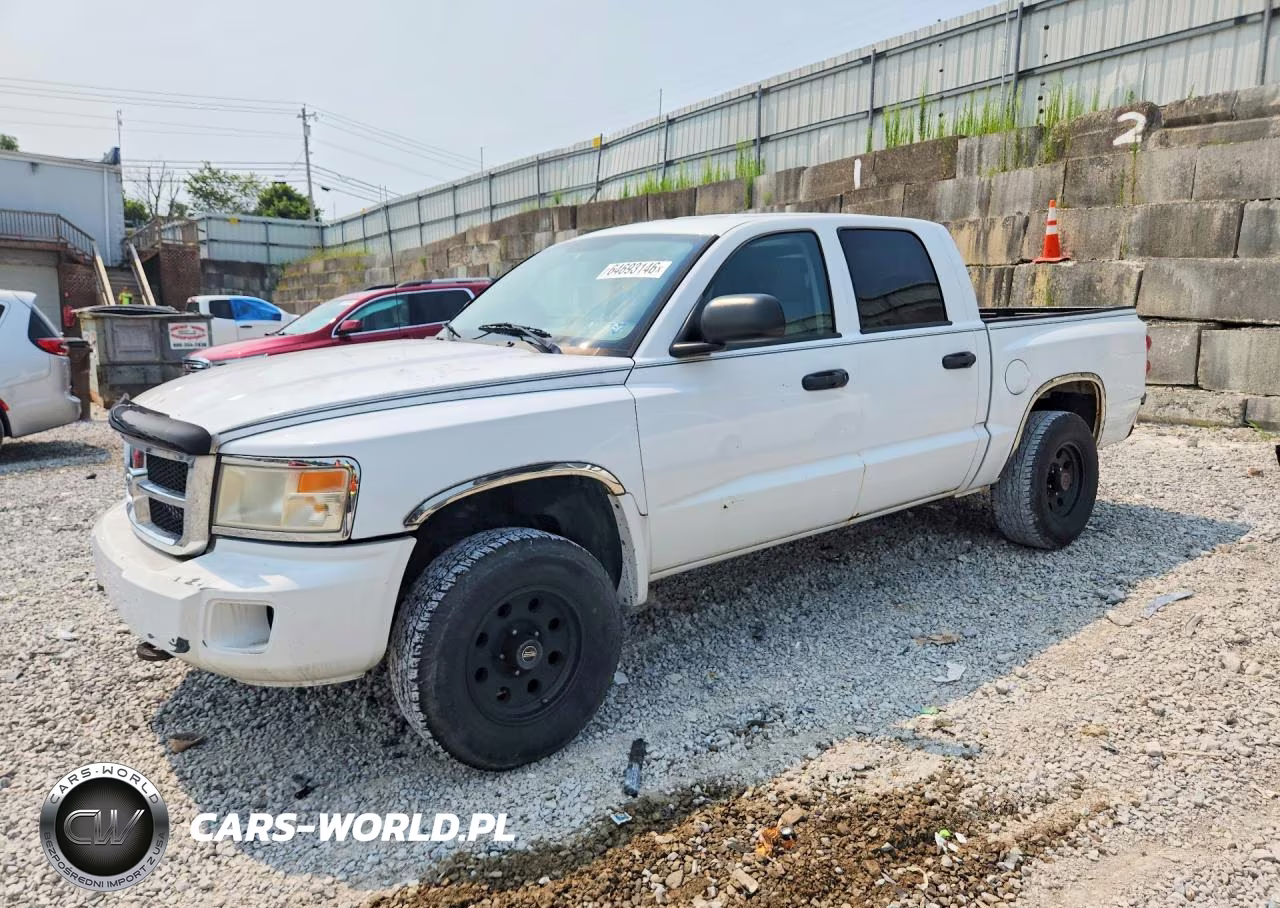 2008 Dodge Dakota Quad Slt VIN:1D3HW48N48S531766 - 1