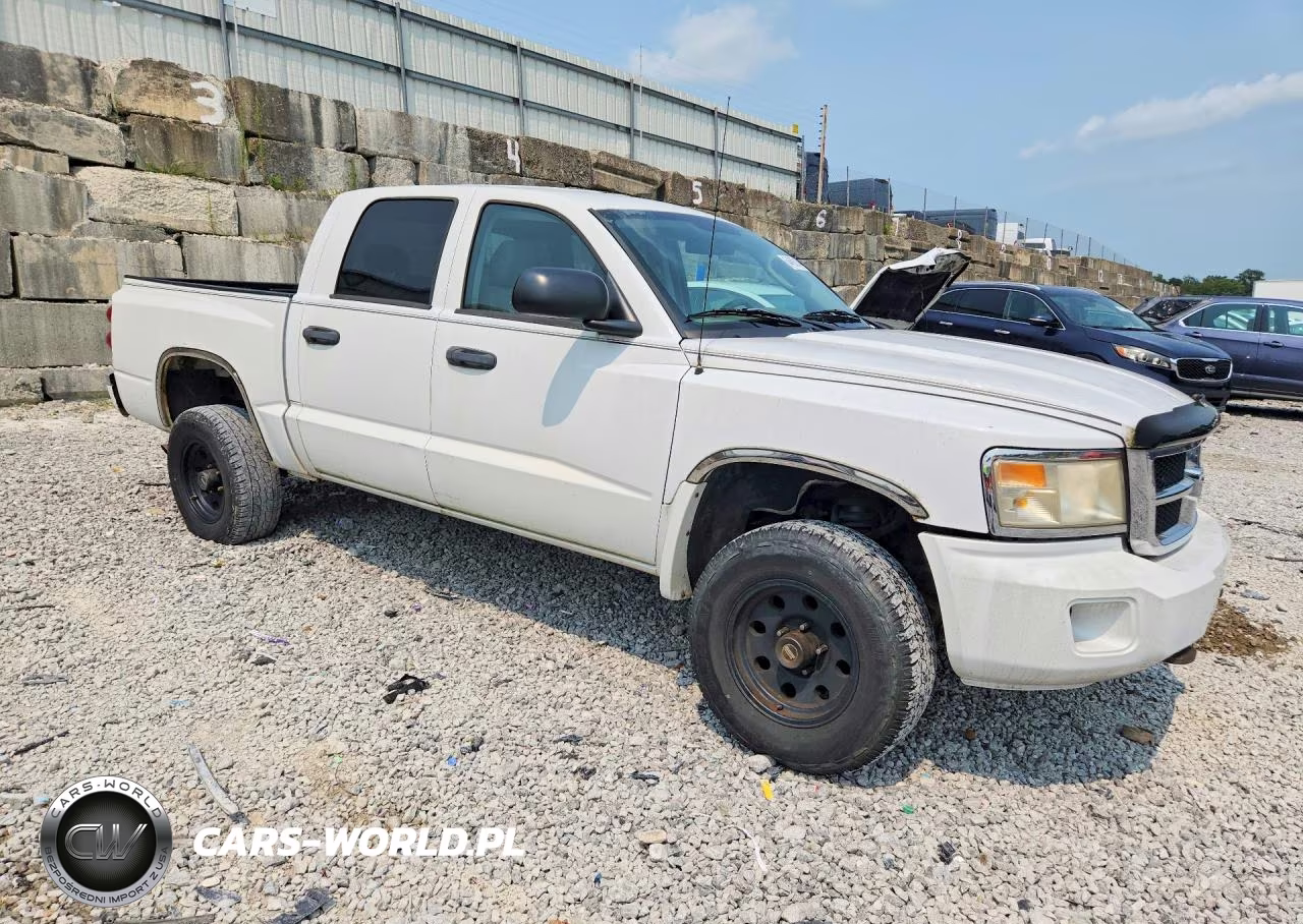 2008 Dodge Dakota Quad Slt VIN:1D3HW48N48S531766 - 4