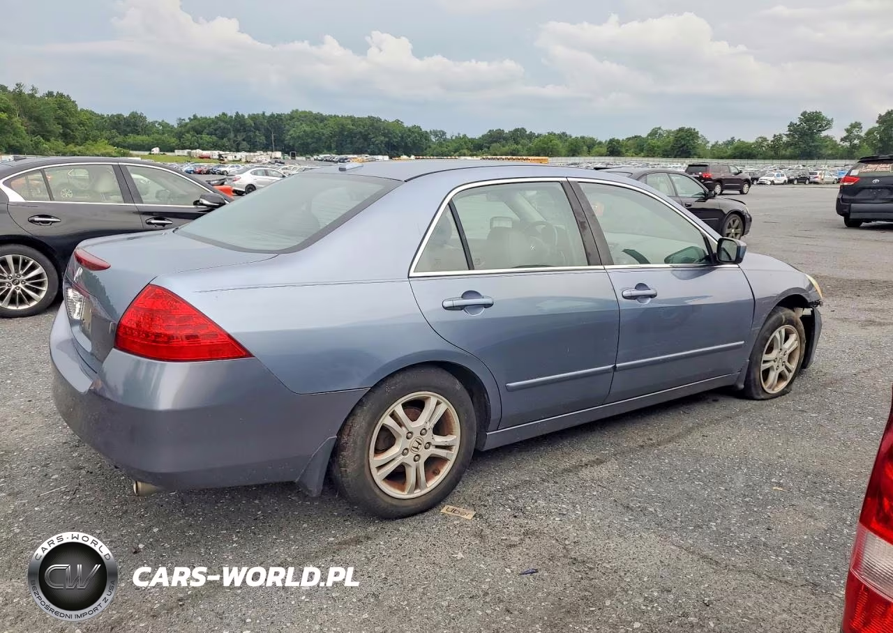 2007 Honda Accord Ex VIN:1HGCM56837A125964 - 3