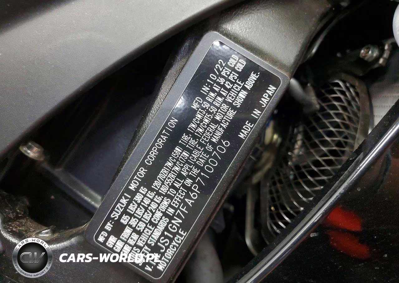 2023 Suzuki Gsx-R600 VIN:JS1GN7FA6P7100706 - 10