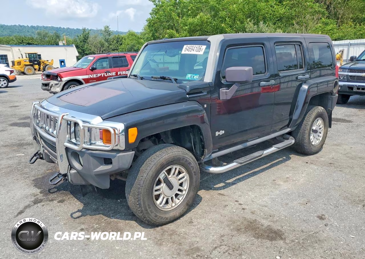 2007 Hummer H3 VIN:5GTDN13E478216101 - 1