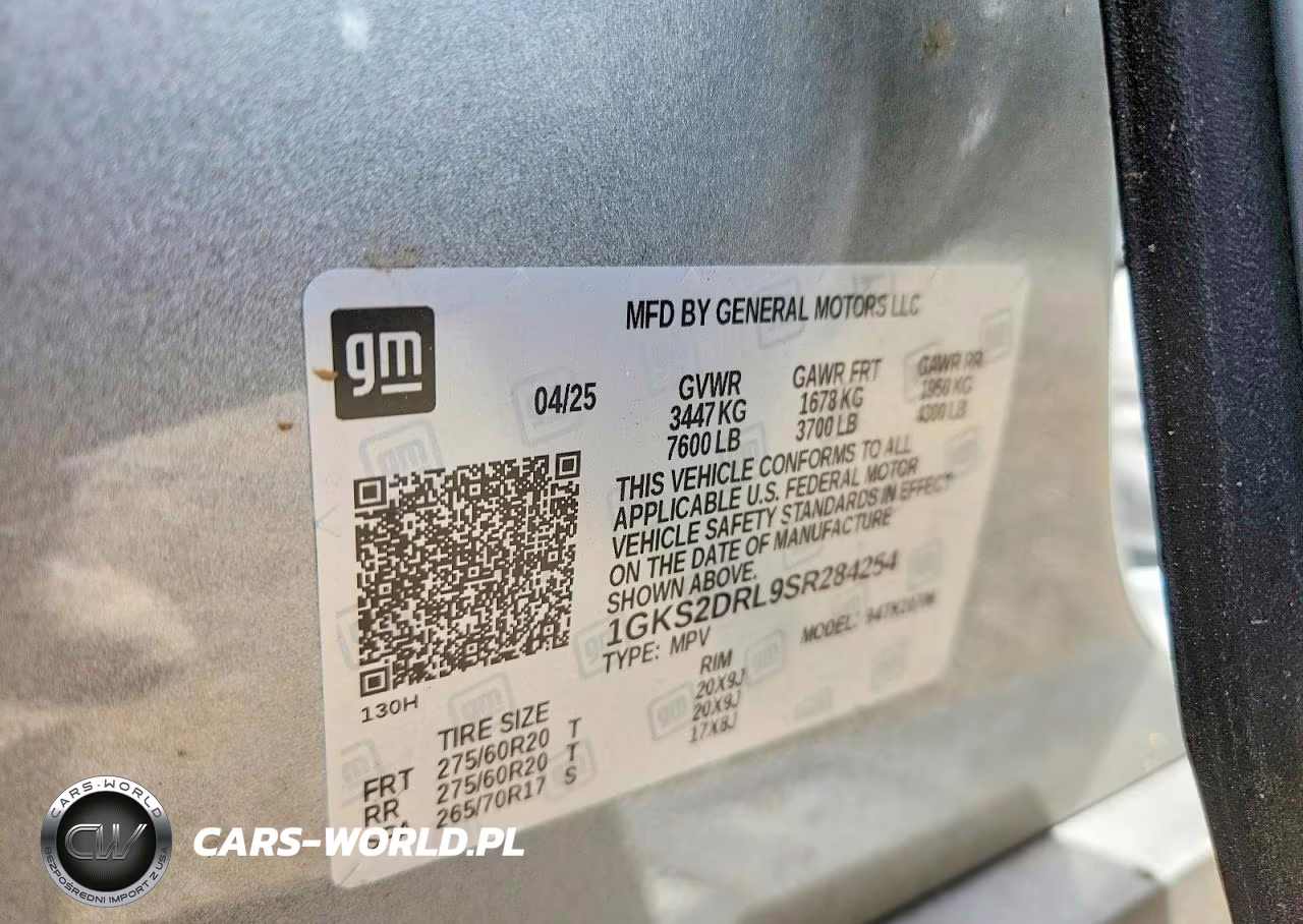 2025 GMC Yukon Denali VIN:1GKS2DRL9SR284254 - 13