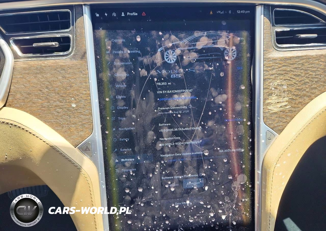 2013 Tesla Model S VIN:5YJSA1CN0DFP05147 - 9
