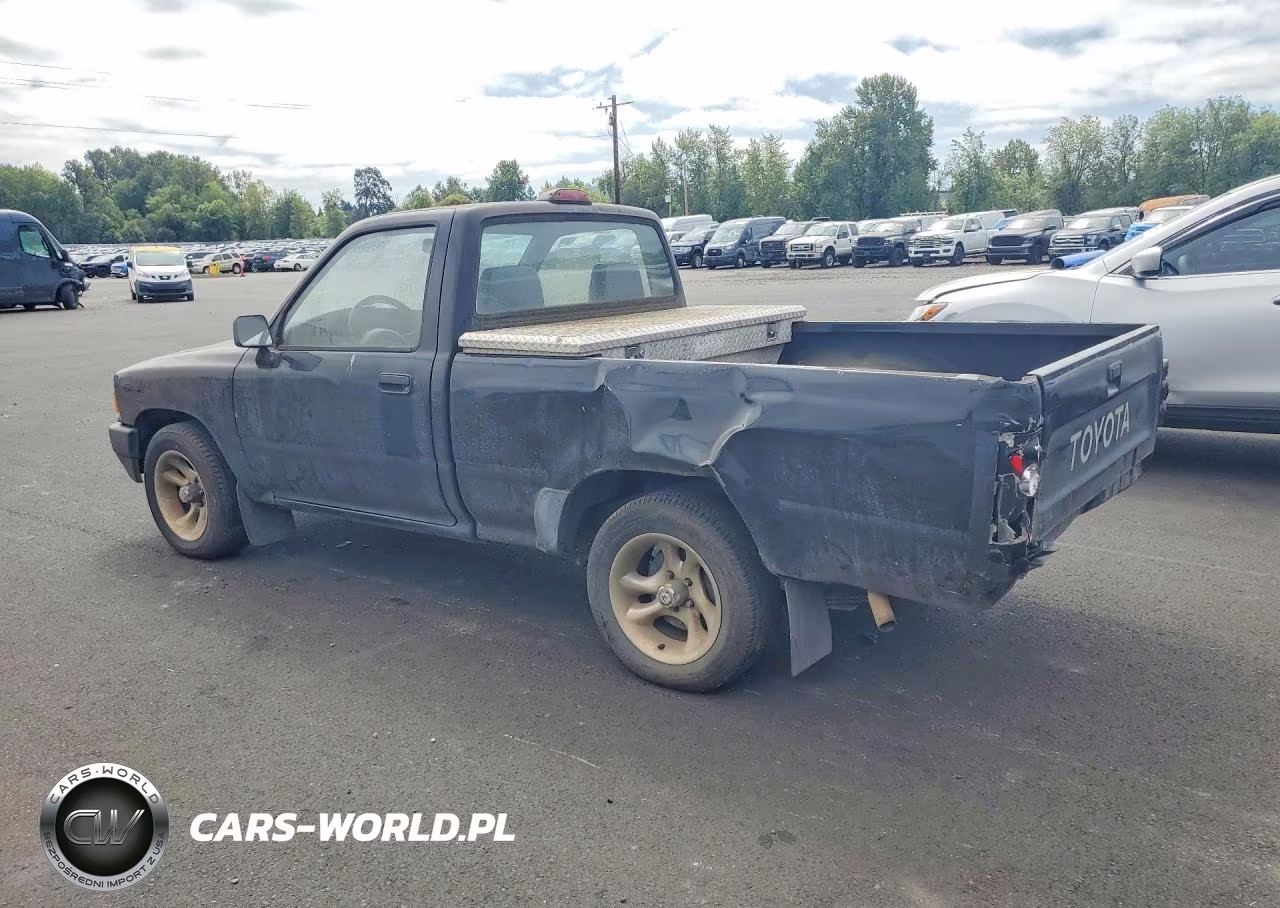 1994 Toyota Pickup 1-2 Ton Short Wheelbase Stb VIN:4TARN81A9RZ287728 - 2