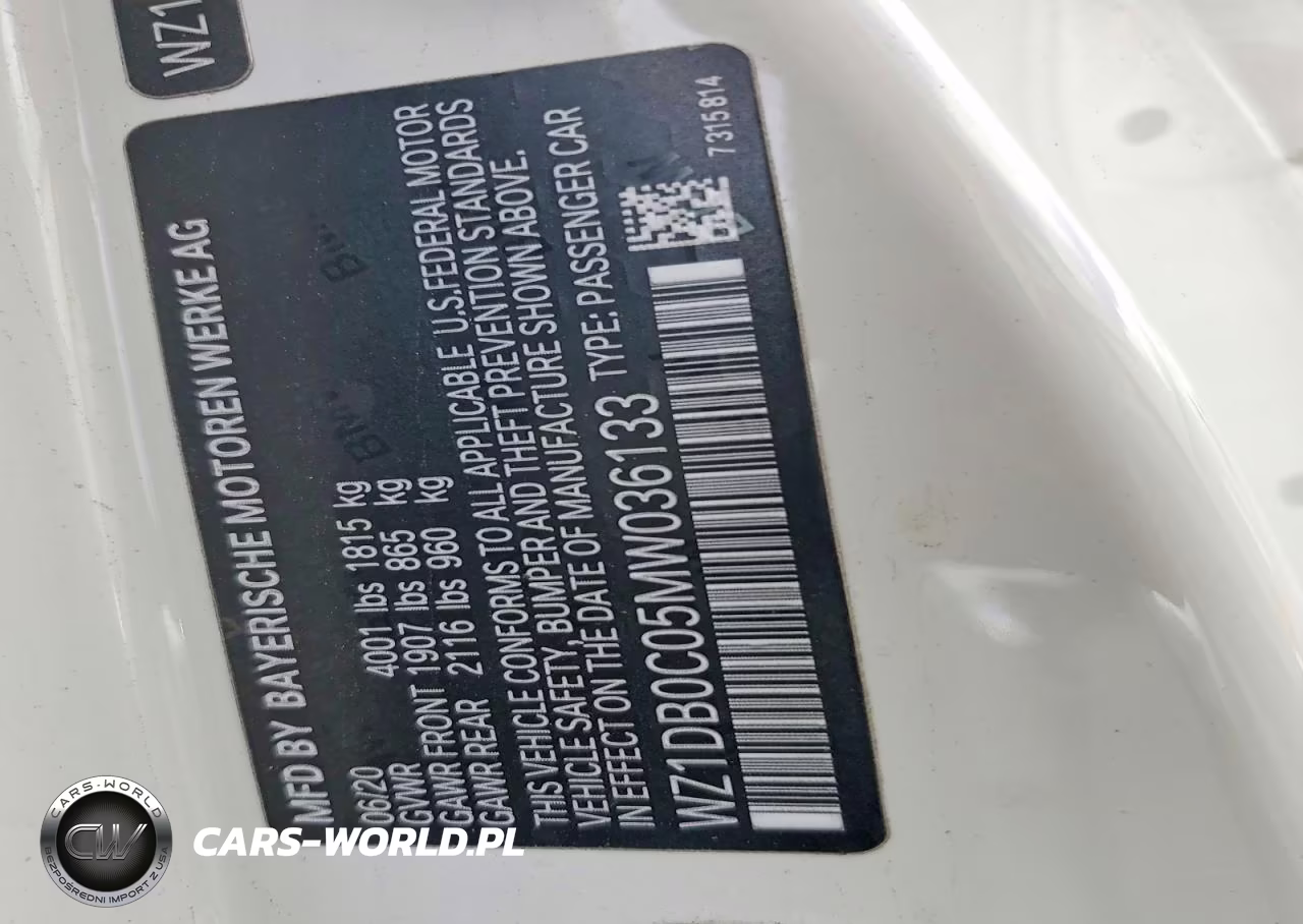 2021 Toyota Gr Supra 3.0 Premium VIN:WZ1DB0C05MW036133 - 13